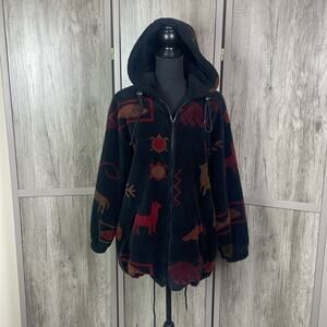 Vintage Forecaster Sherpa Fleece Oversized Teddy Jacket Women's XS